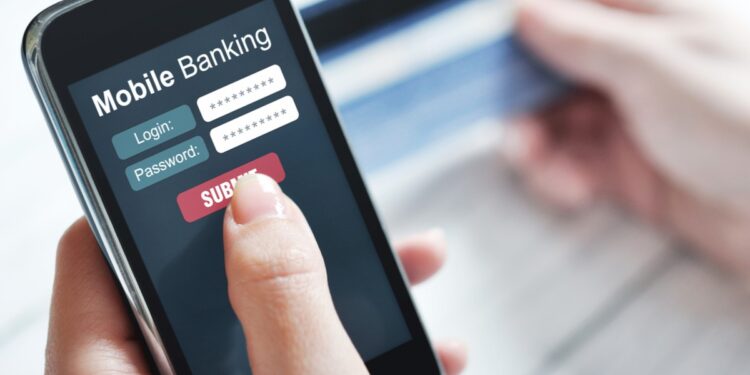 mobile banking app